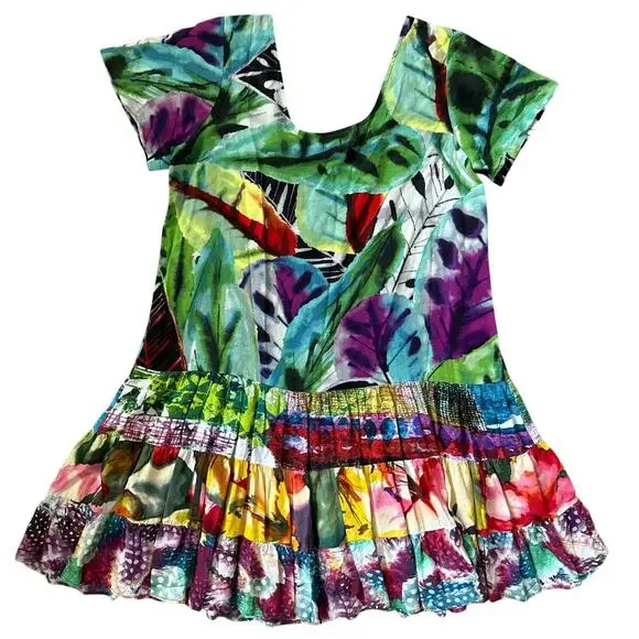 Jams World Jasper Print Hattie Mini Dress Size XS - Picture 10 of 10